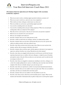 Desktop Support Engineer Interview Questions And Answers Pdf Download