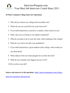 Questions to ask on academic job interviews