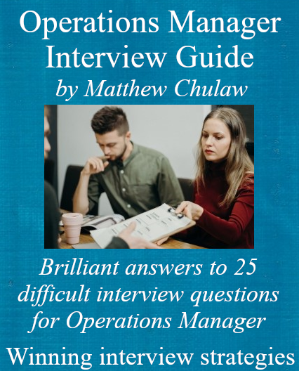 Cover of operations manager interview guide